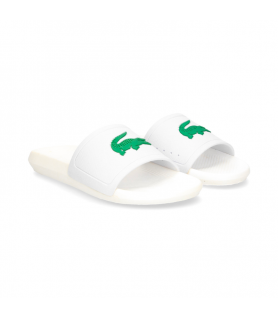 Sandale shop lacoste blanche